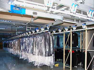 askılı tekstil taşımacılığı